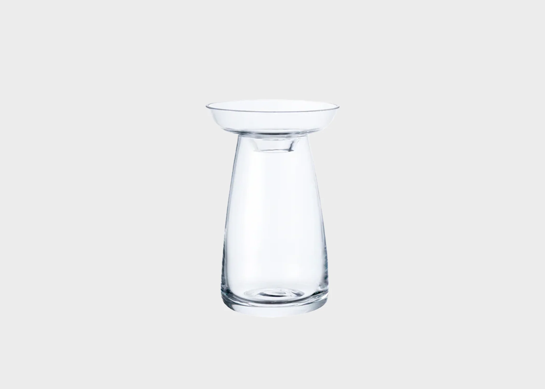 Aqua Culture Vase Small Clear