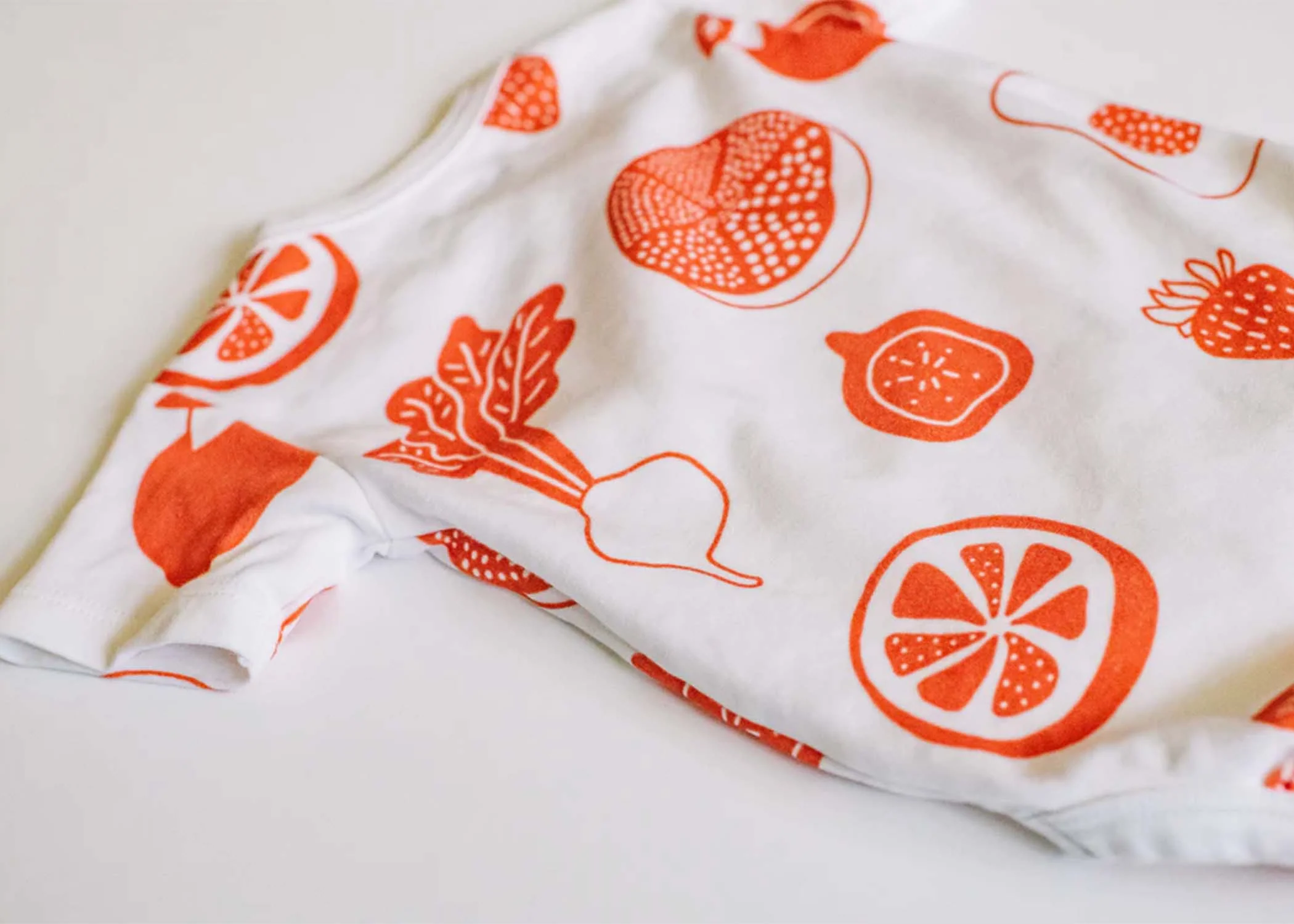 Organic Baby Onesie - Fruit - Image 3