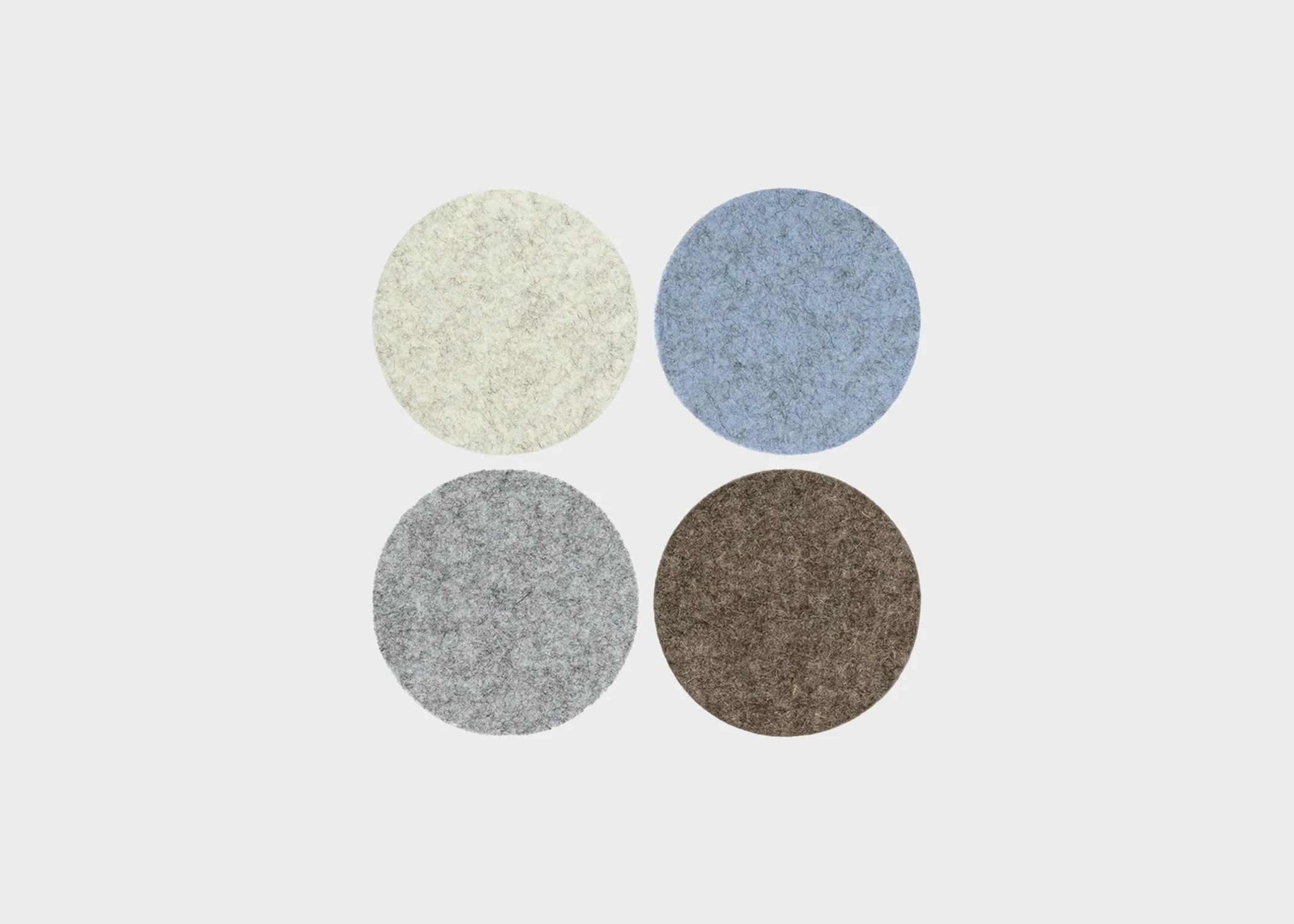 Bierfilzl Felt Coaster Round 4pk - Image 3