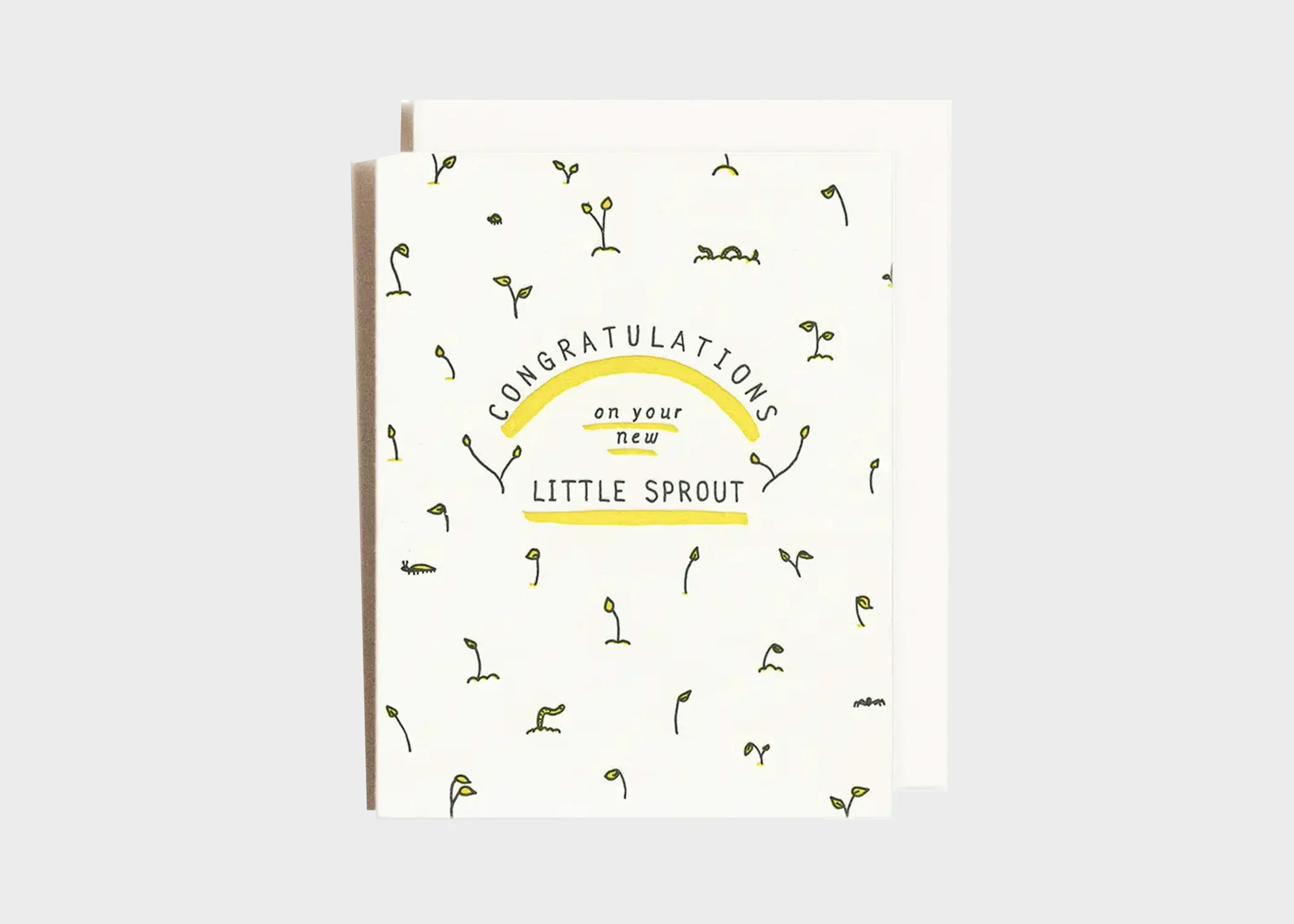 Card - Congratulations On Your New Little Sprout
