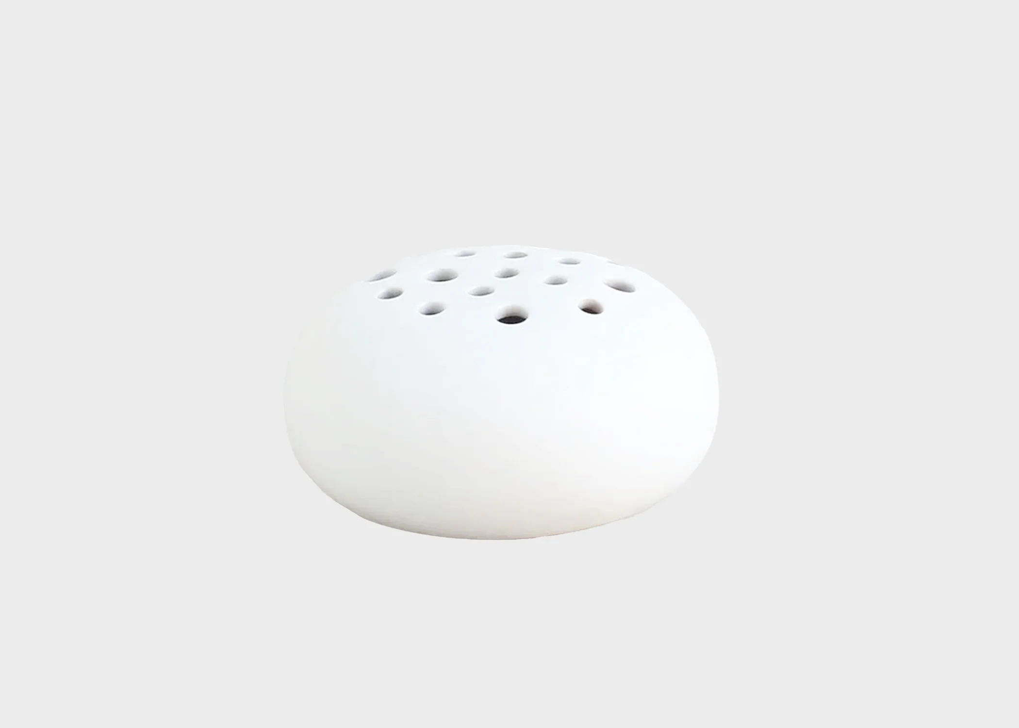 Ceramic Oval Flower Frog