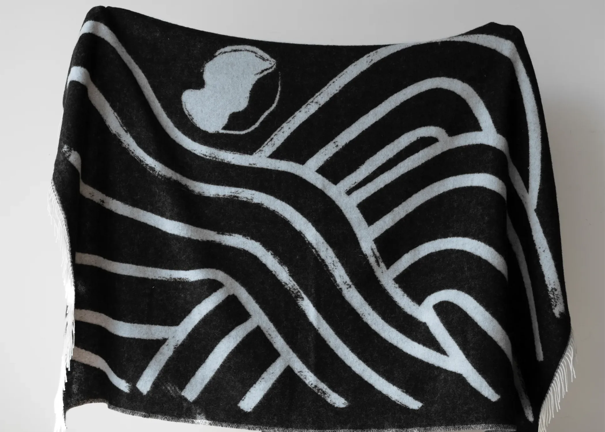 Dove Wool Throw - Image 4