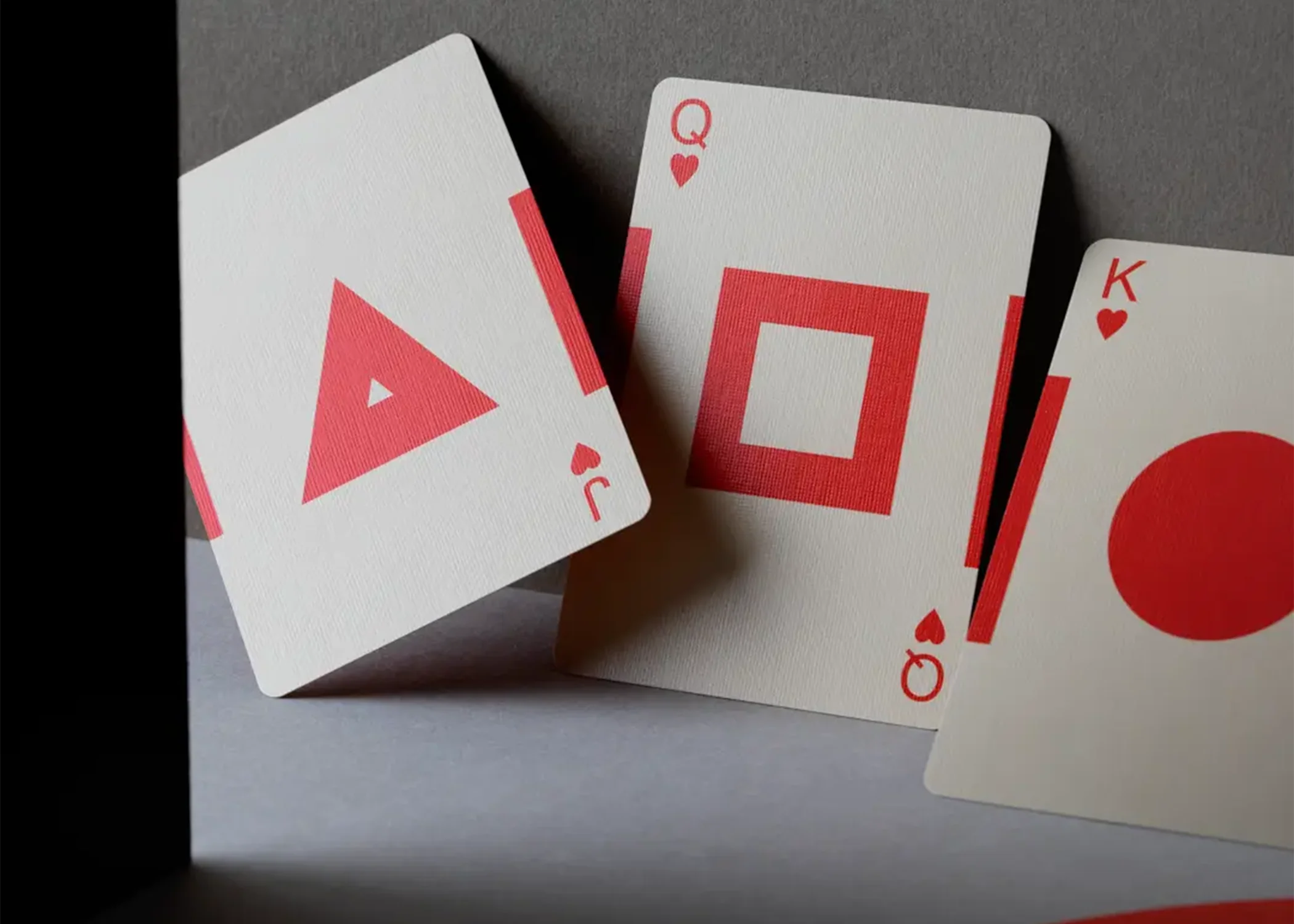 Eames Playing Cards Starburst / Red - Image 3