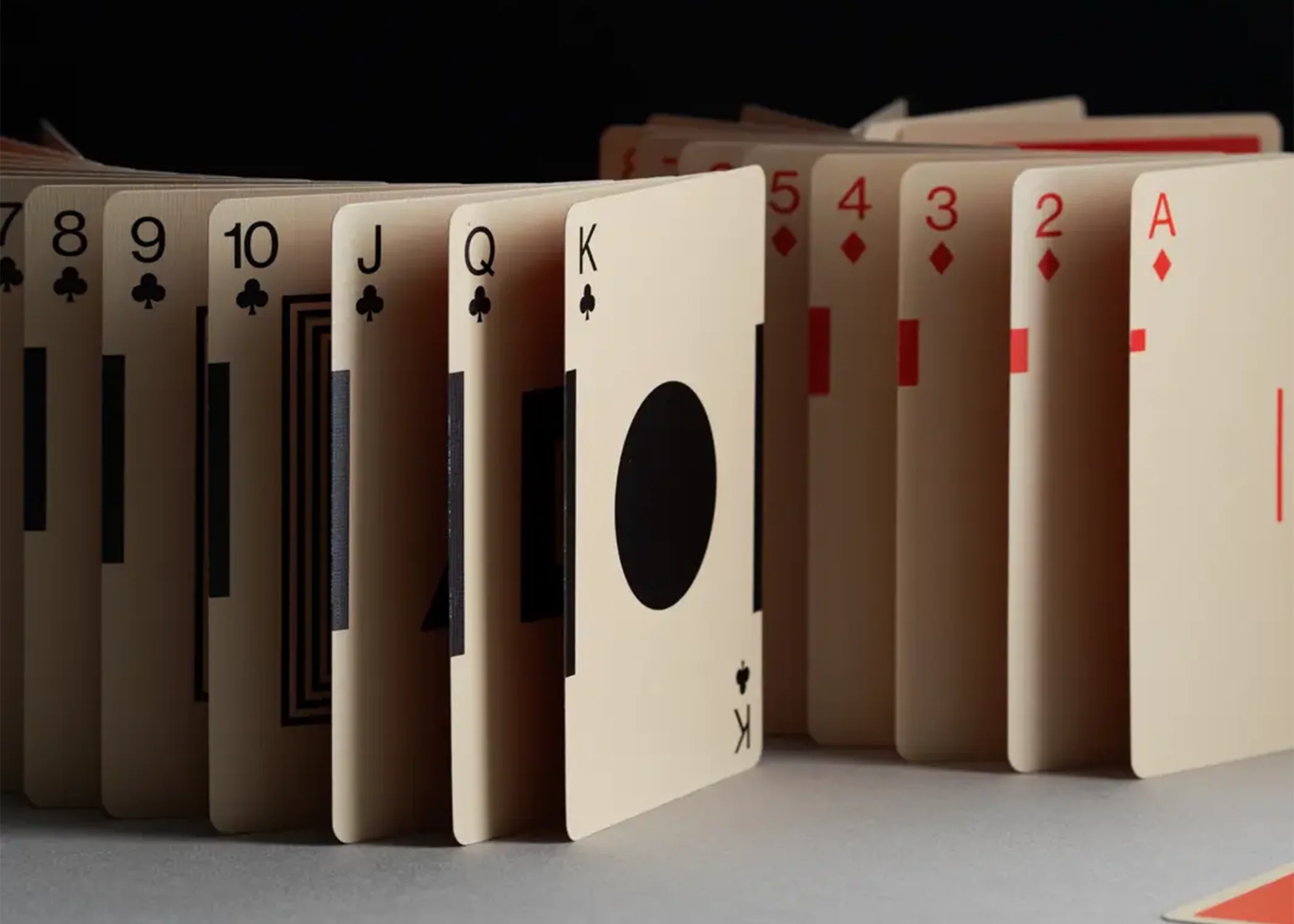 Eames Playing Cards Starburst / Red - Image 5