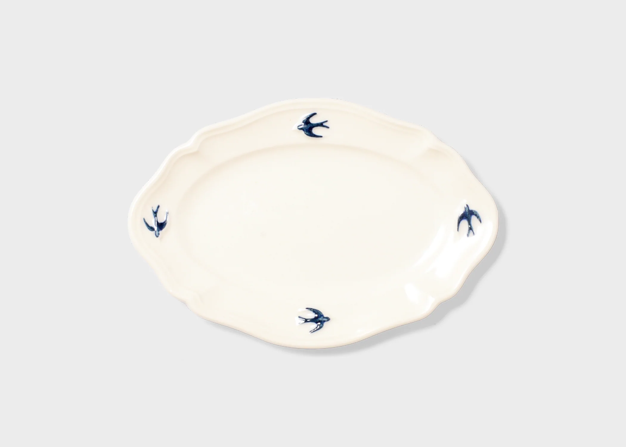 Early Bird Oval Plate
