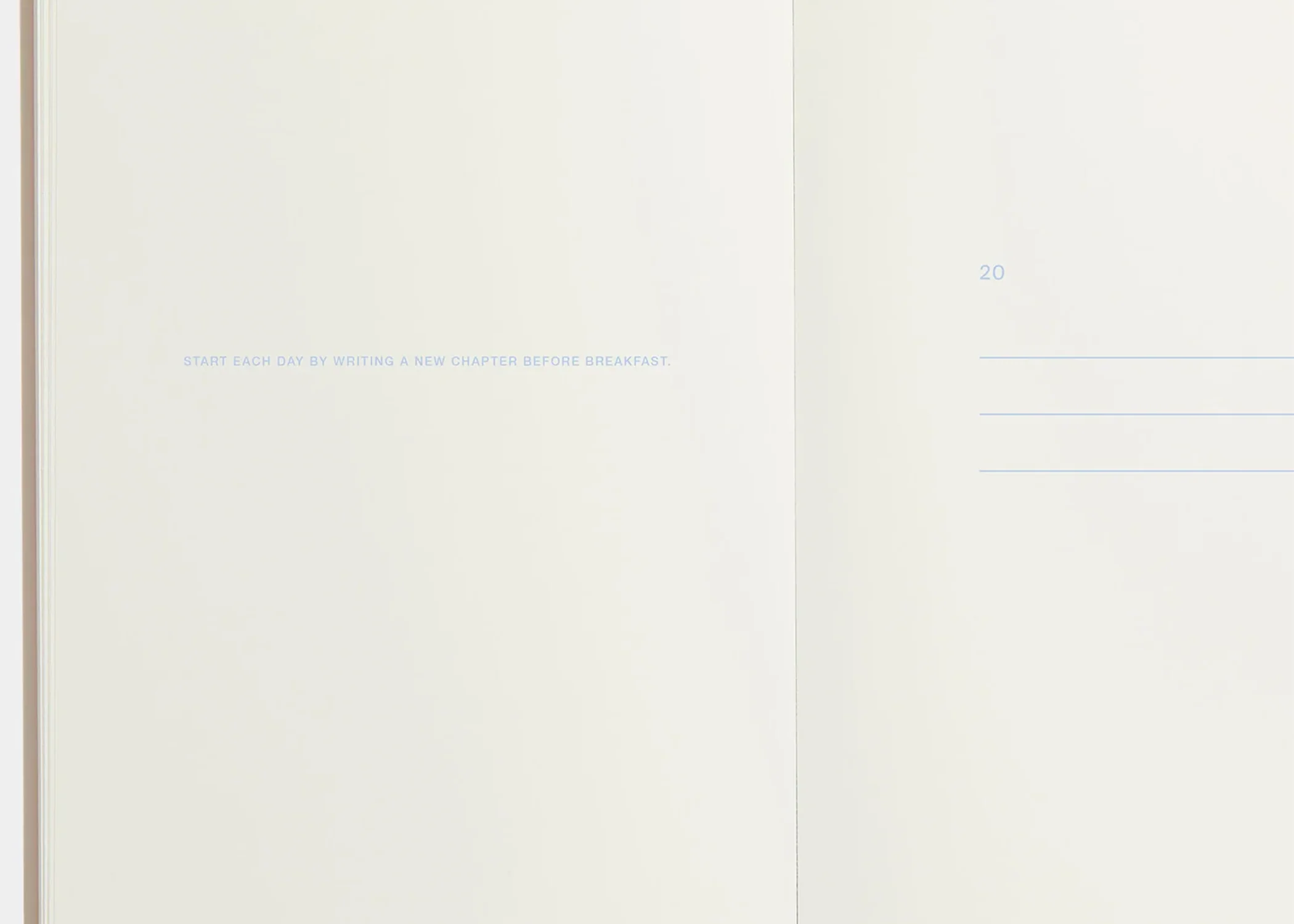Everyday Notebook - Stone Blue Blank - Image 4