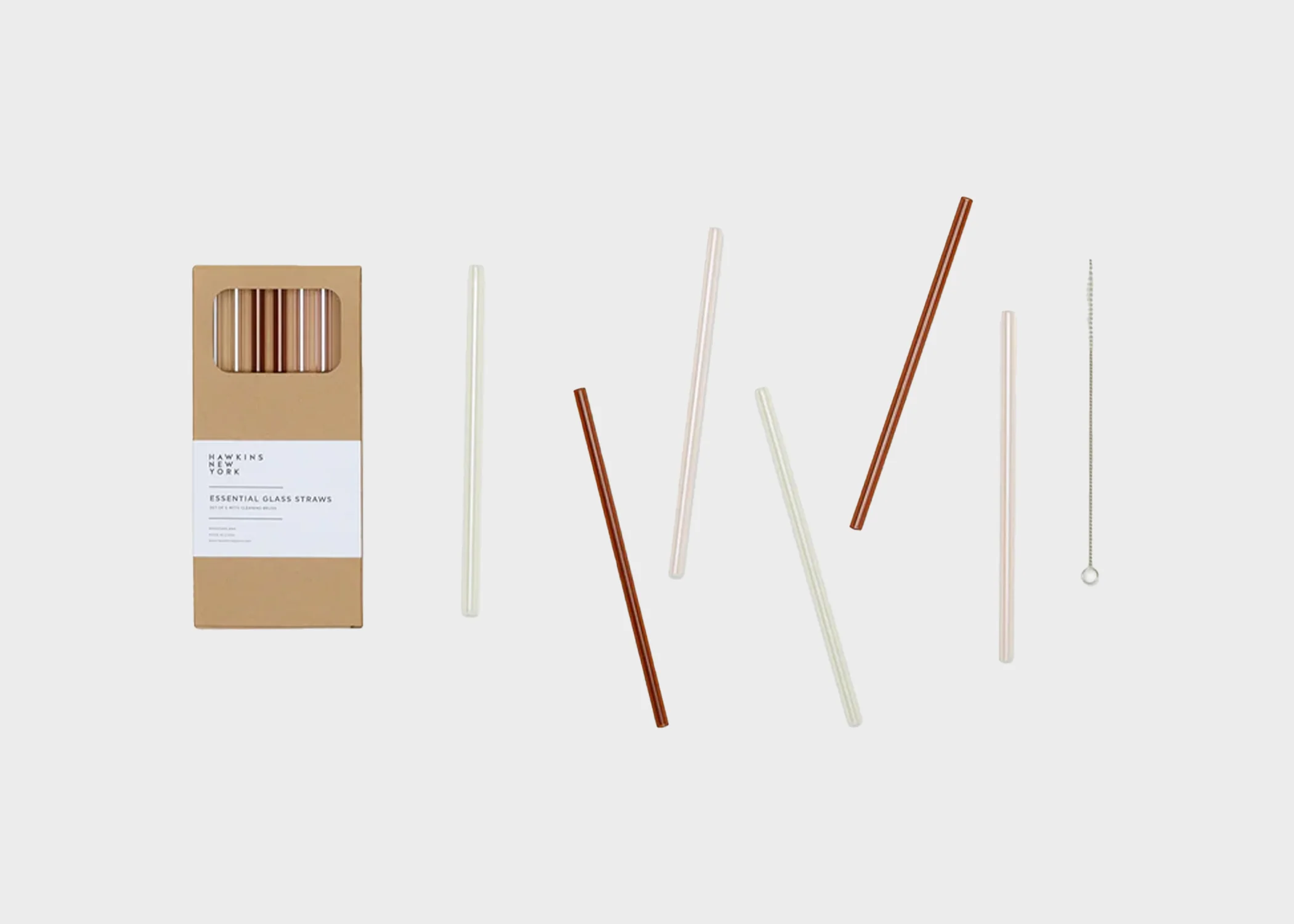 Glass Straws 6pk - Image 2
