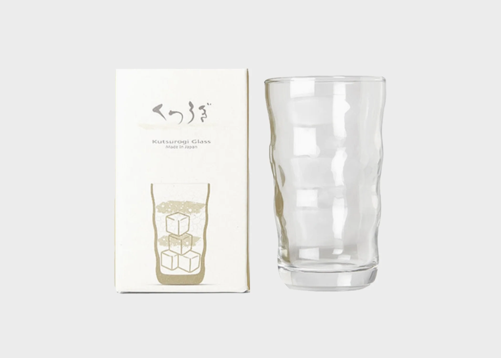 Glass Tumbler Bubbled