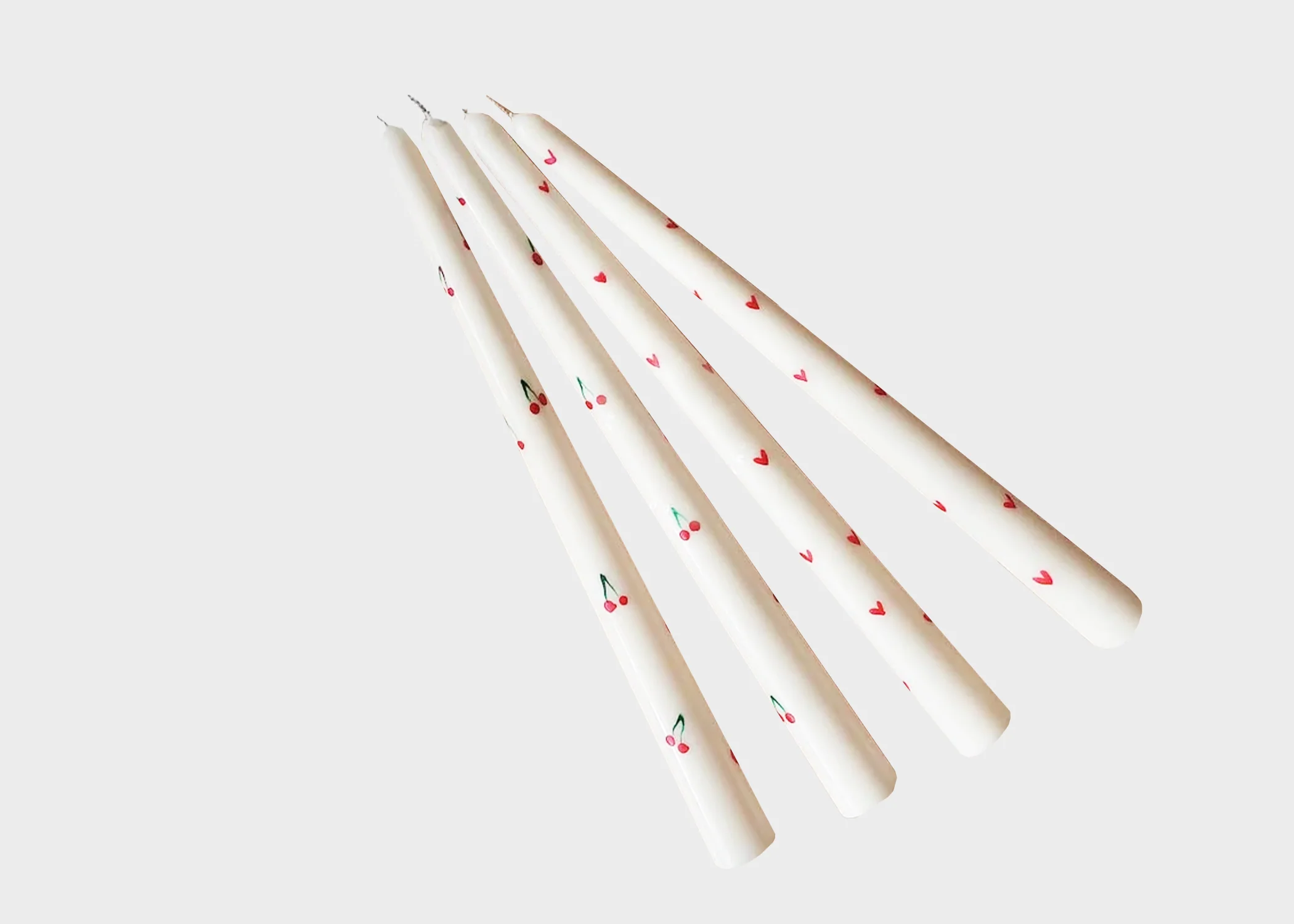Hand Painted Taper Candles