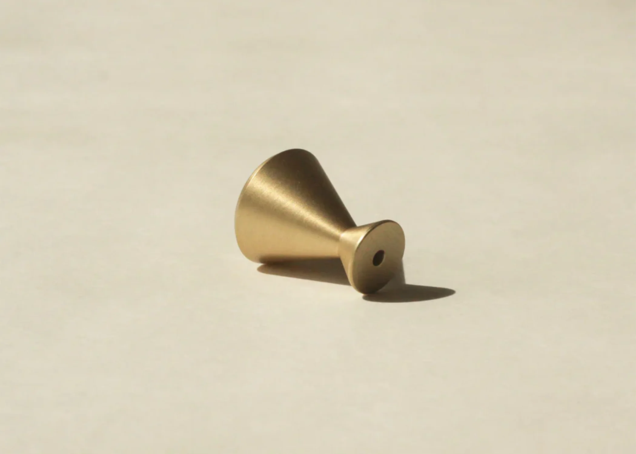 Hourglass Brass Incense Holder - Image 3