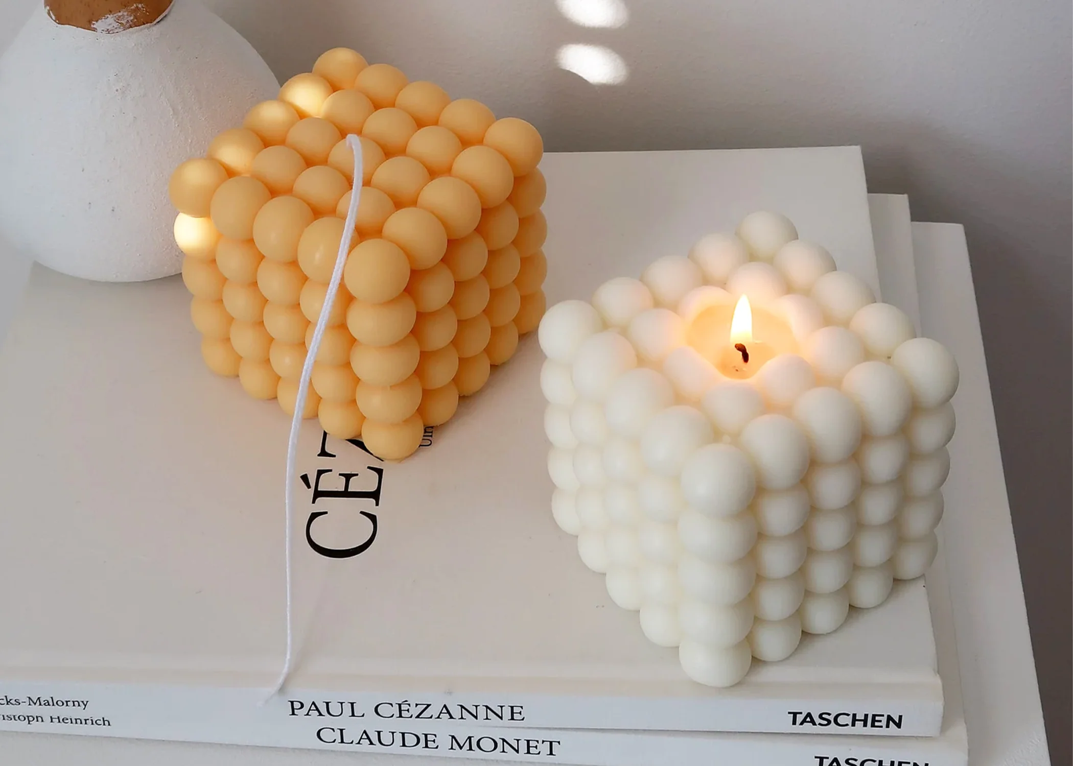 Large Bubble Candle - Image 2