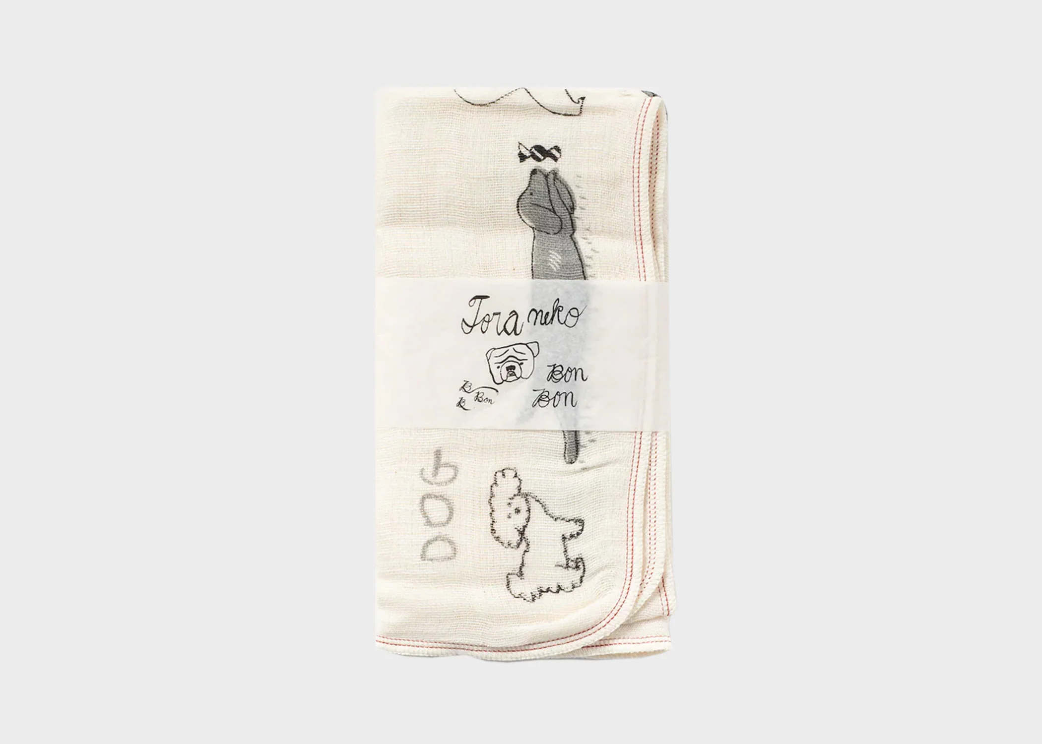 Linen Gauze Towel - Dogs - Image 2