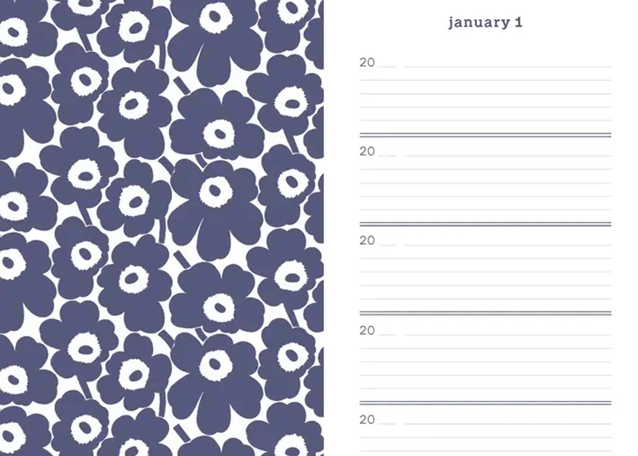 Marimekko One Line a Day Journal - Image 3