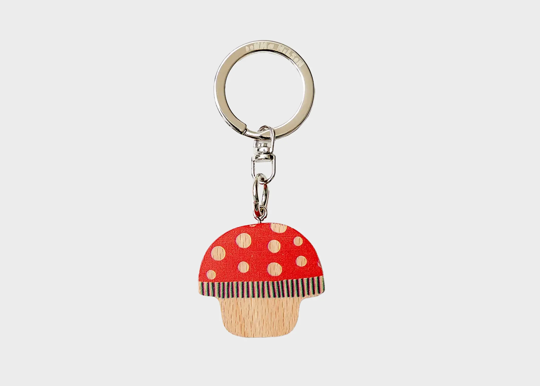 Mushroom Key Ring