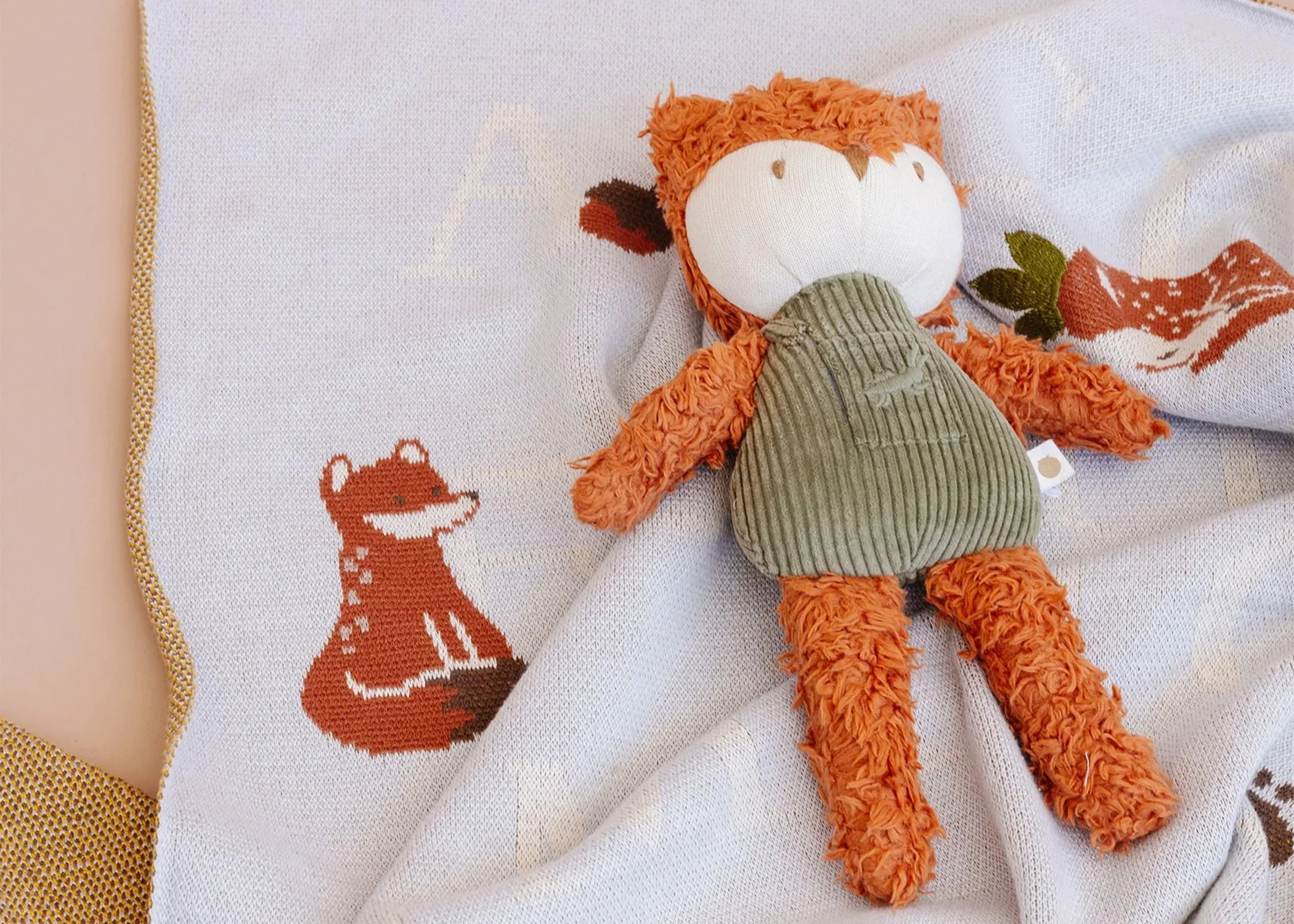 Plush Rusty Fox - Image 2
