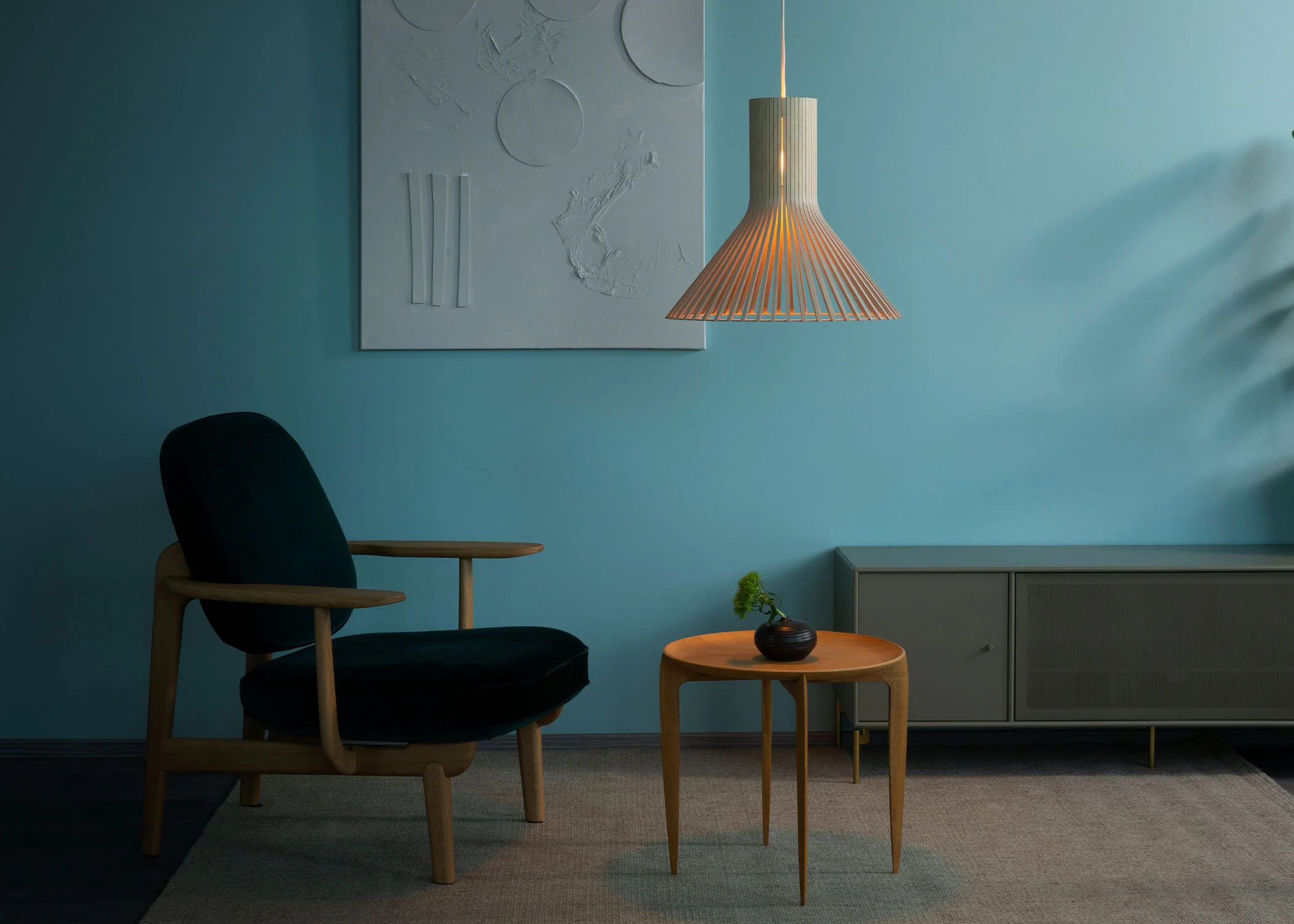 Puncto 4203 Pendant - Birch - Image 4
