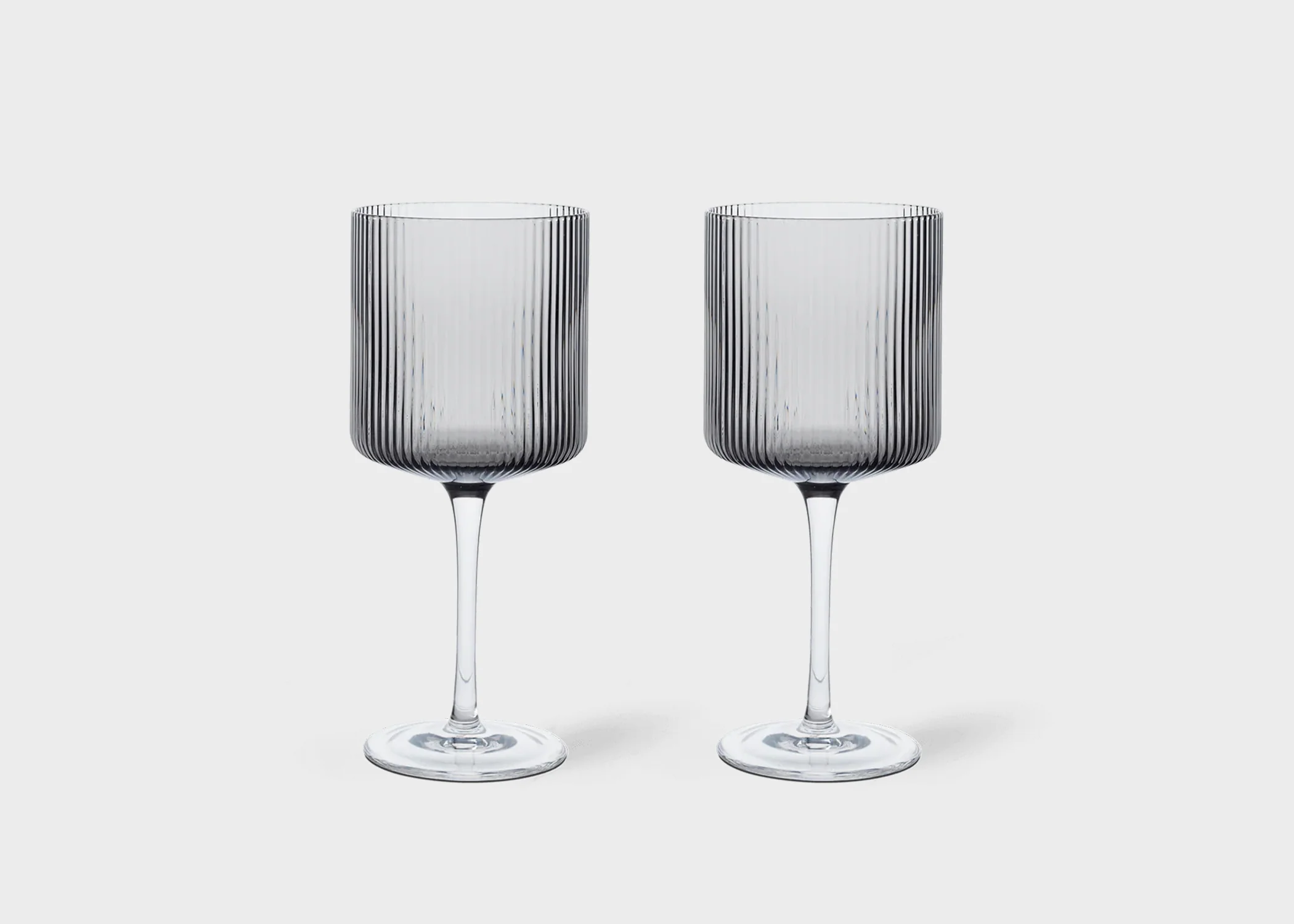 Ripple Red Wine Glasses