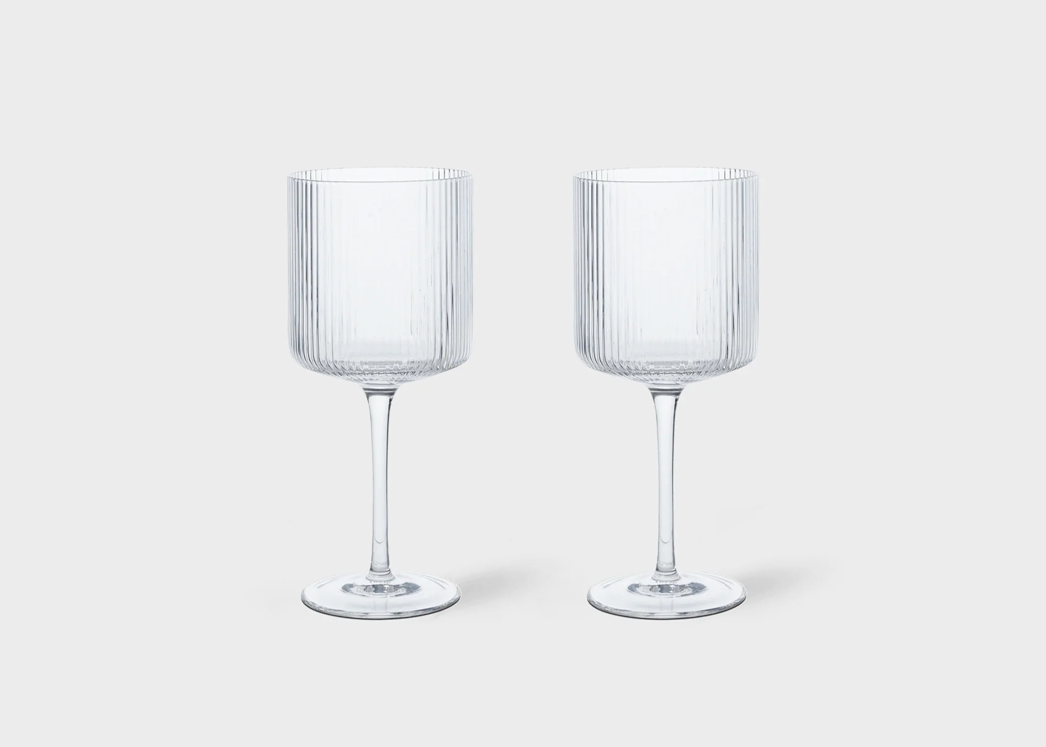 Ripple Red Wine Glasses - Image 2