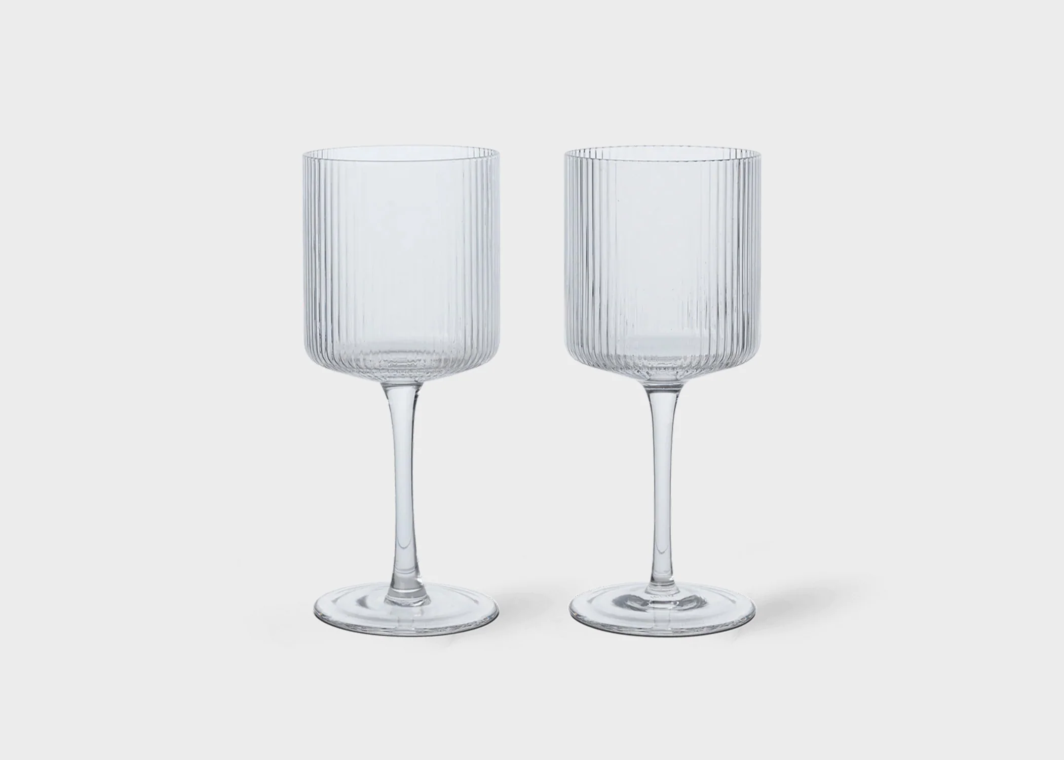Ripple White Wine Glasses