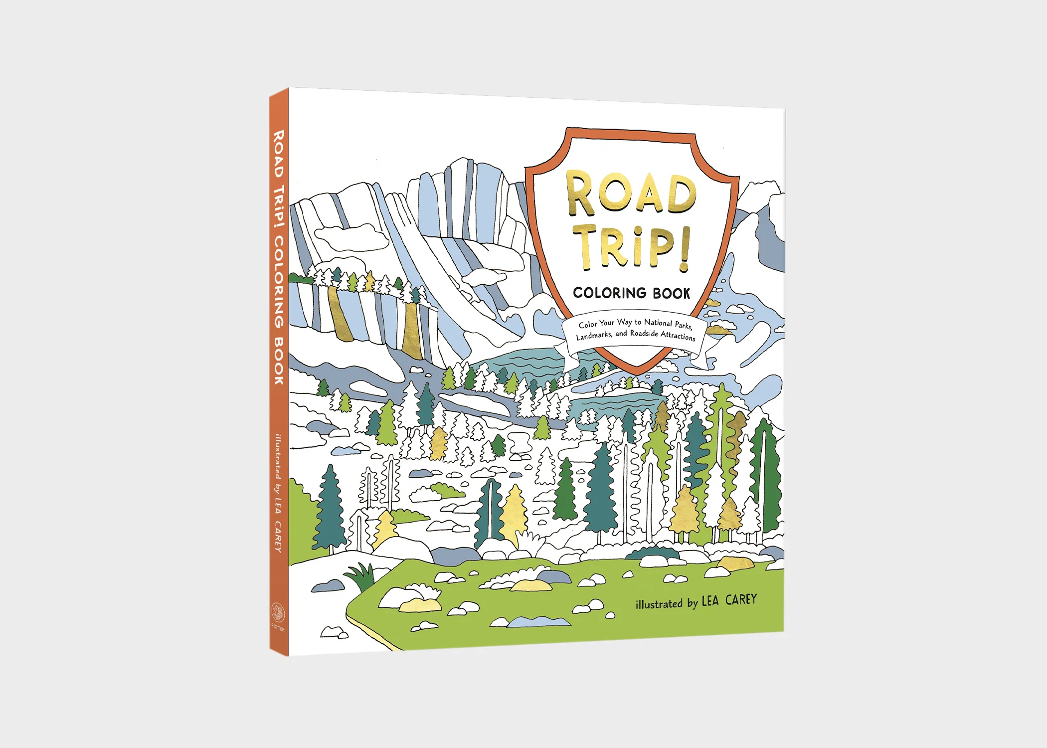 Road Trip! Coloring Book