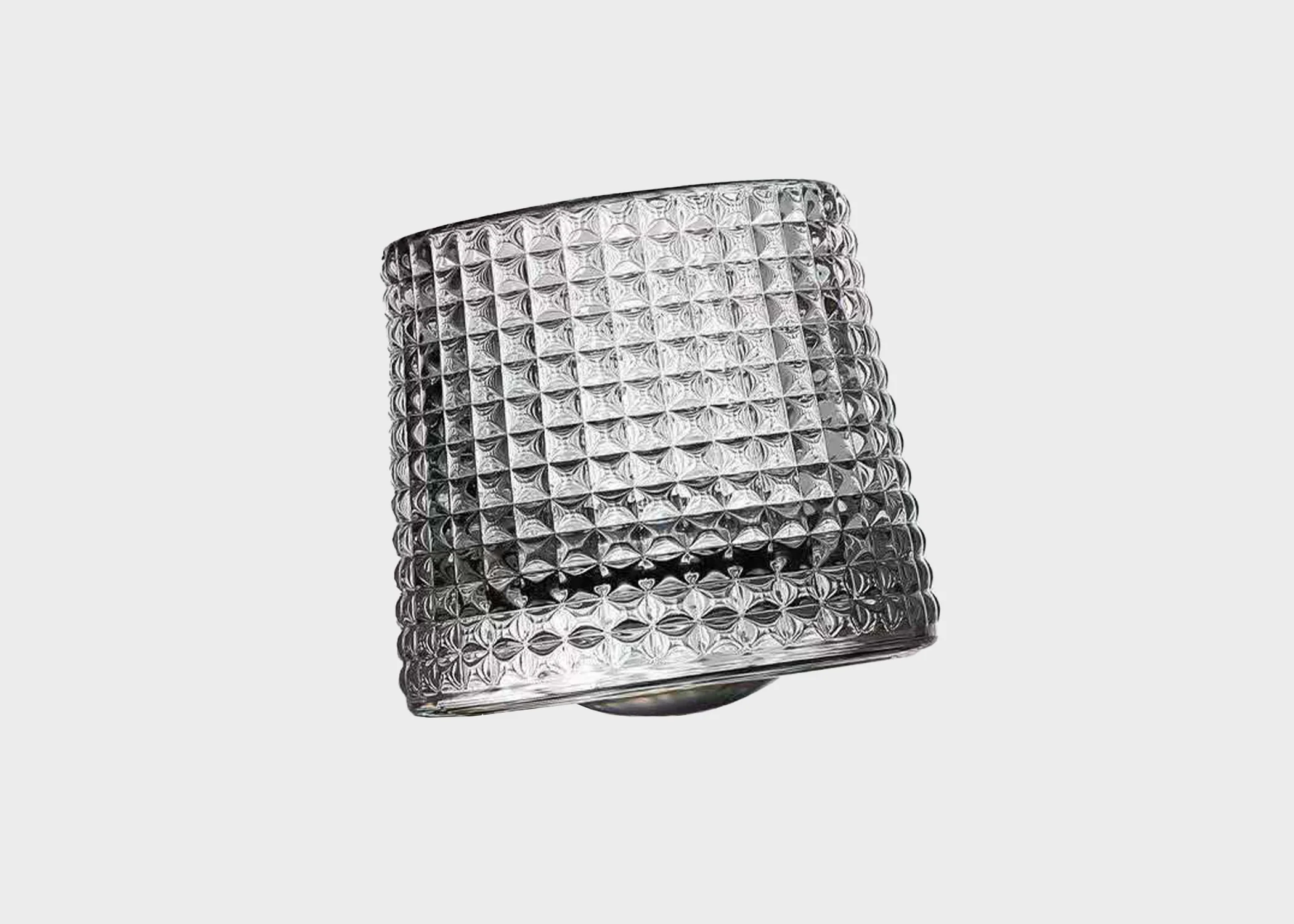 Rotating Glass Tumbler