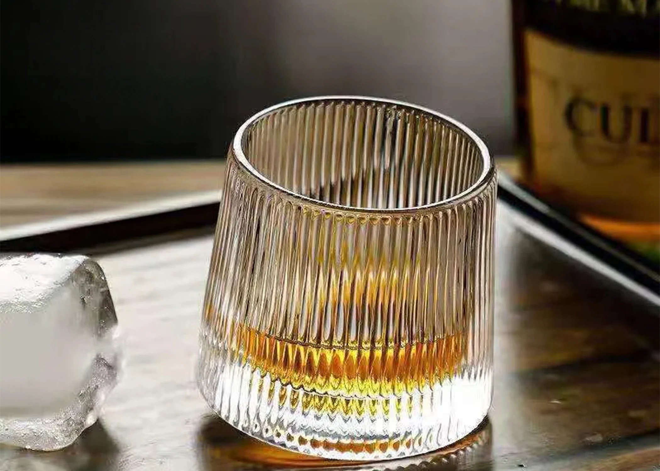 Rotating Glass Tumbler - Image 5