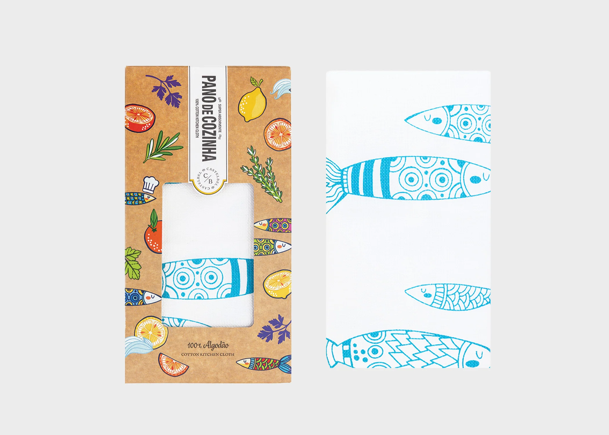 Sardine Kitchen Cloth
