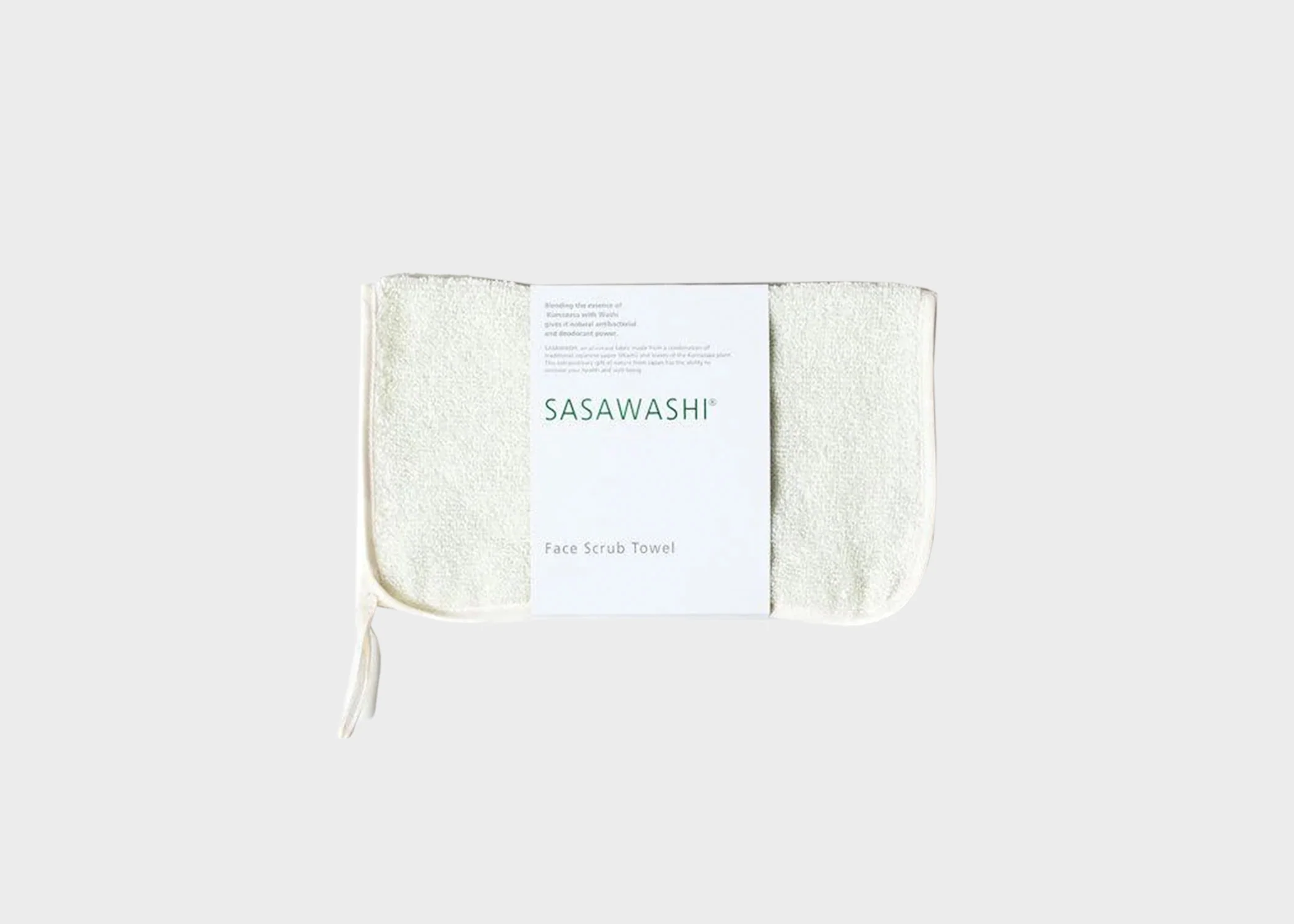 Sasawashi Face Scrub Towel - Image 3