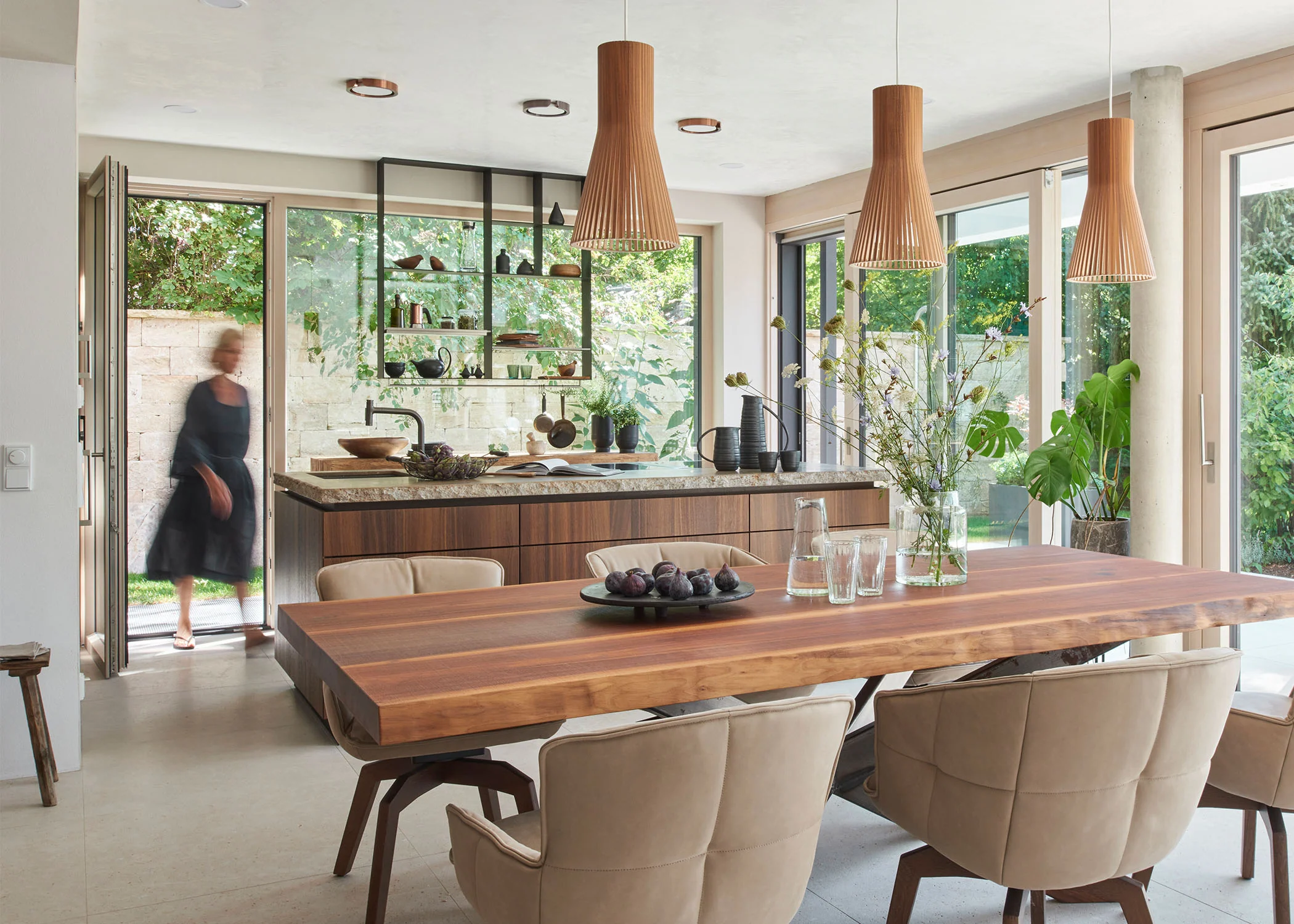 Secto 4201 Pendant - Walnut - Image 4