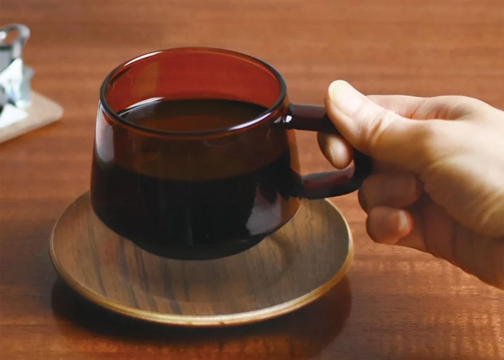 Sepia Mug and Saucer - Image 3