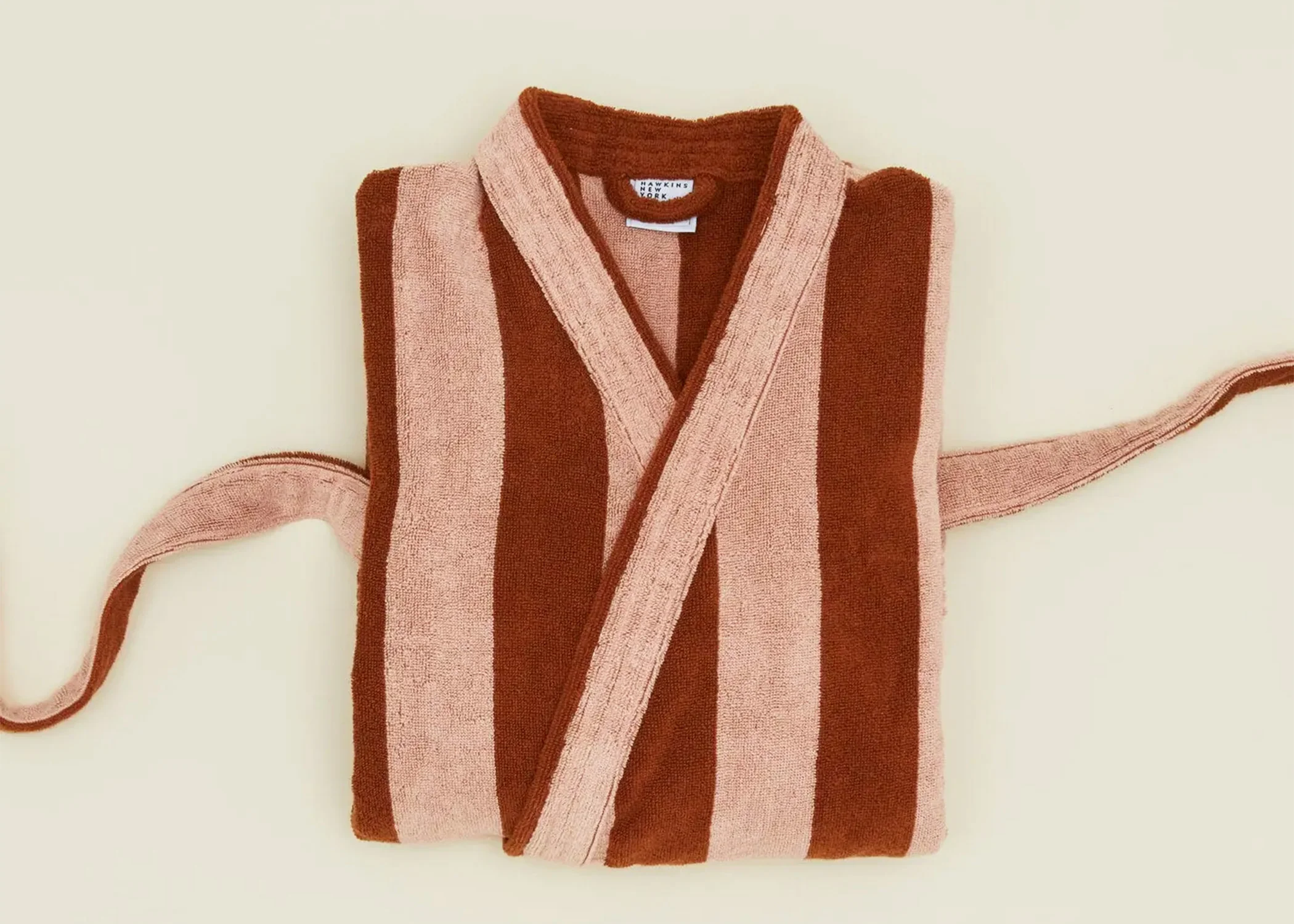 Striped Terry Bathrobe - Image 10
