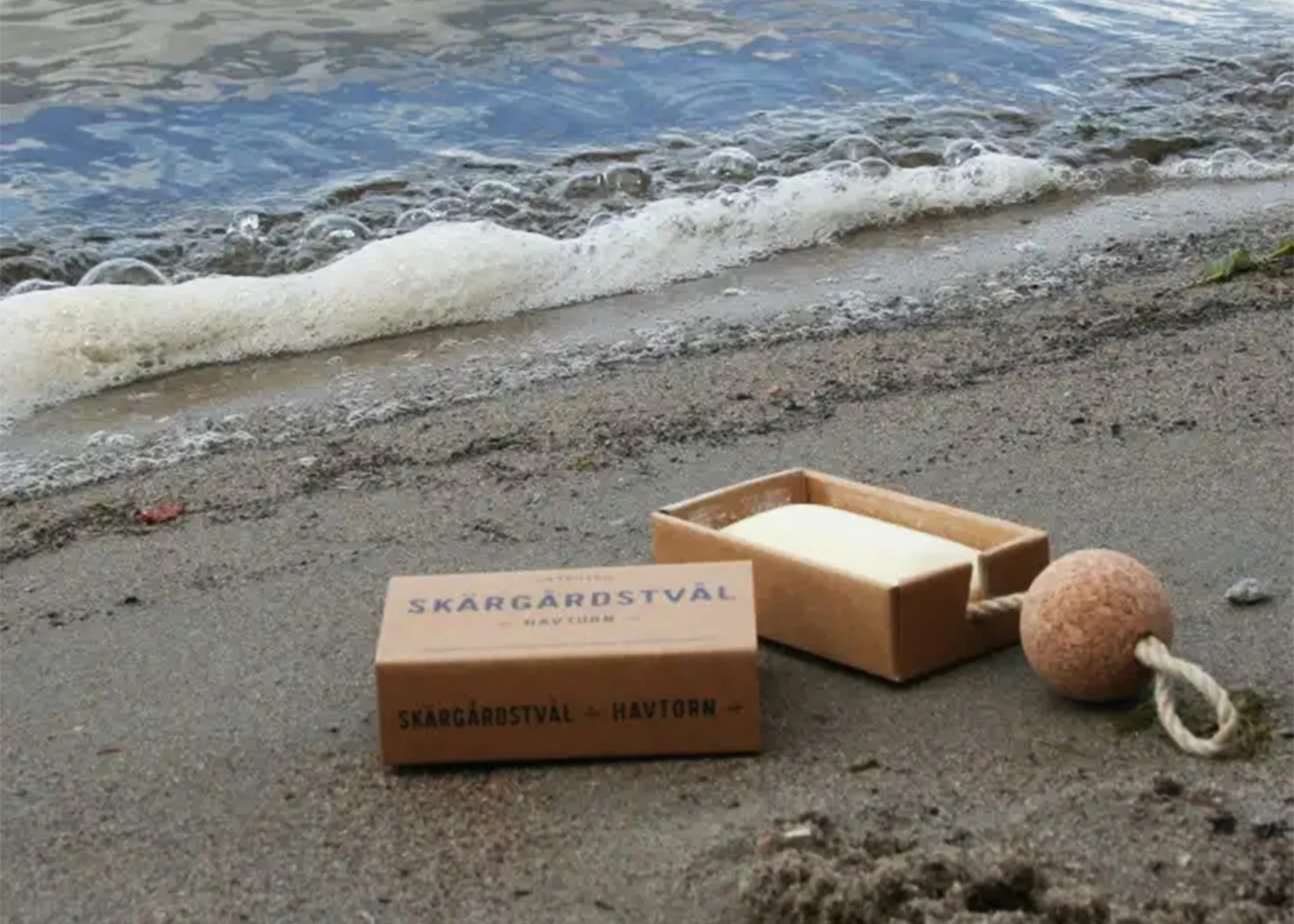 Swedish Rope Soap Bar - Sea Buckthorne - Image 4