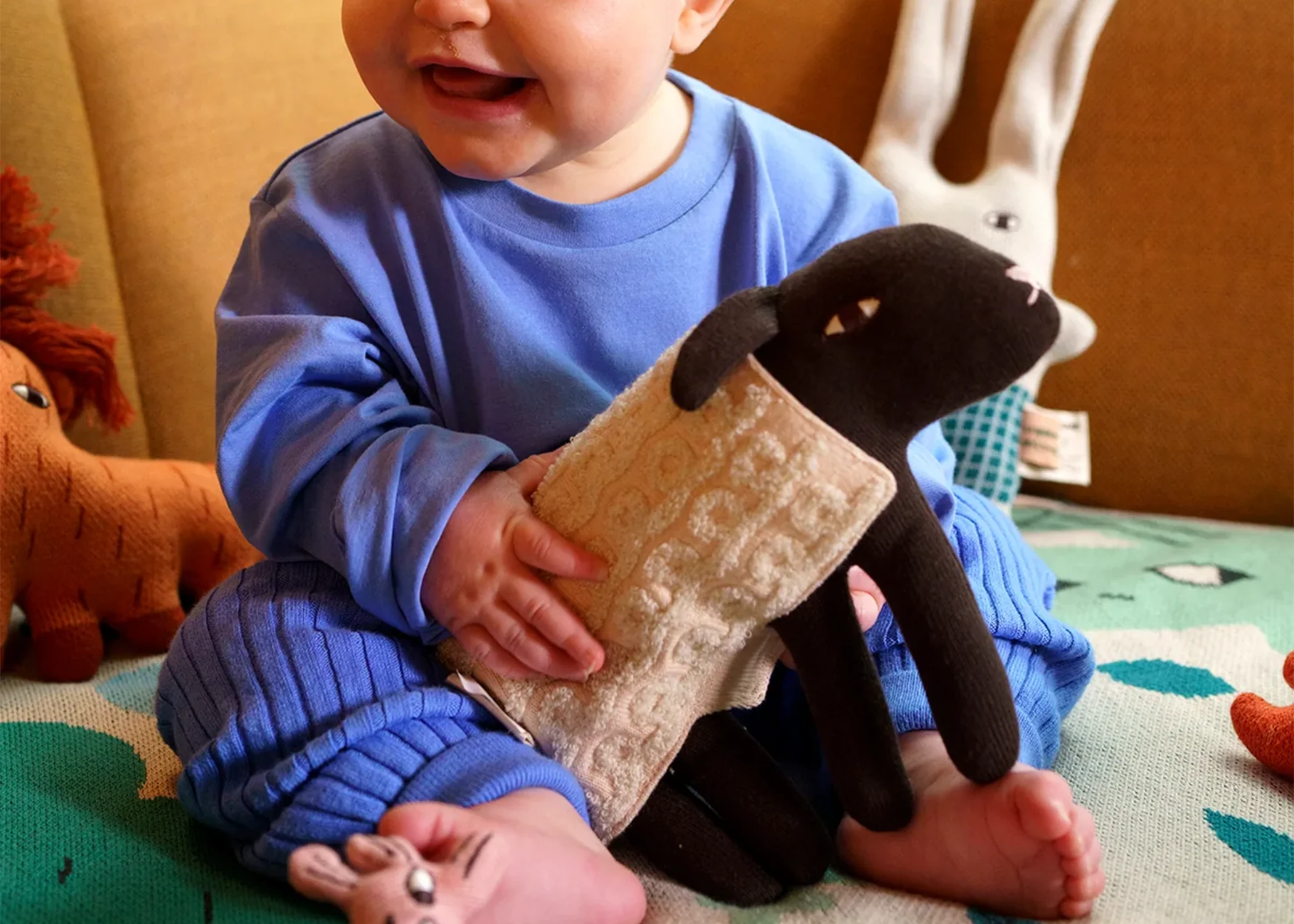 Wee Ones Plush - Barbara Sheep - Image 3