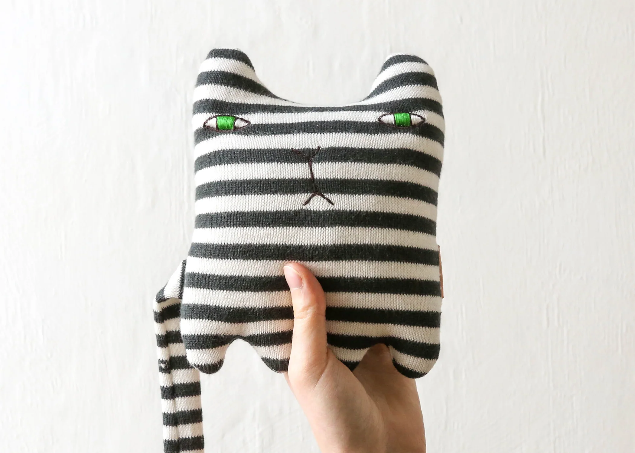 Wee Ones Plush - Mono Kitten - Image 2