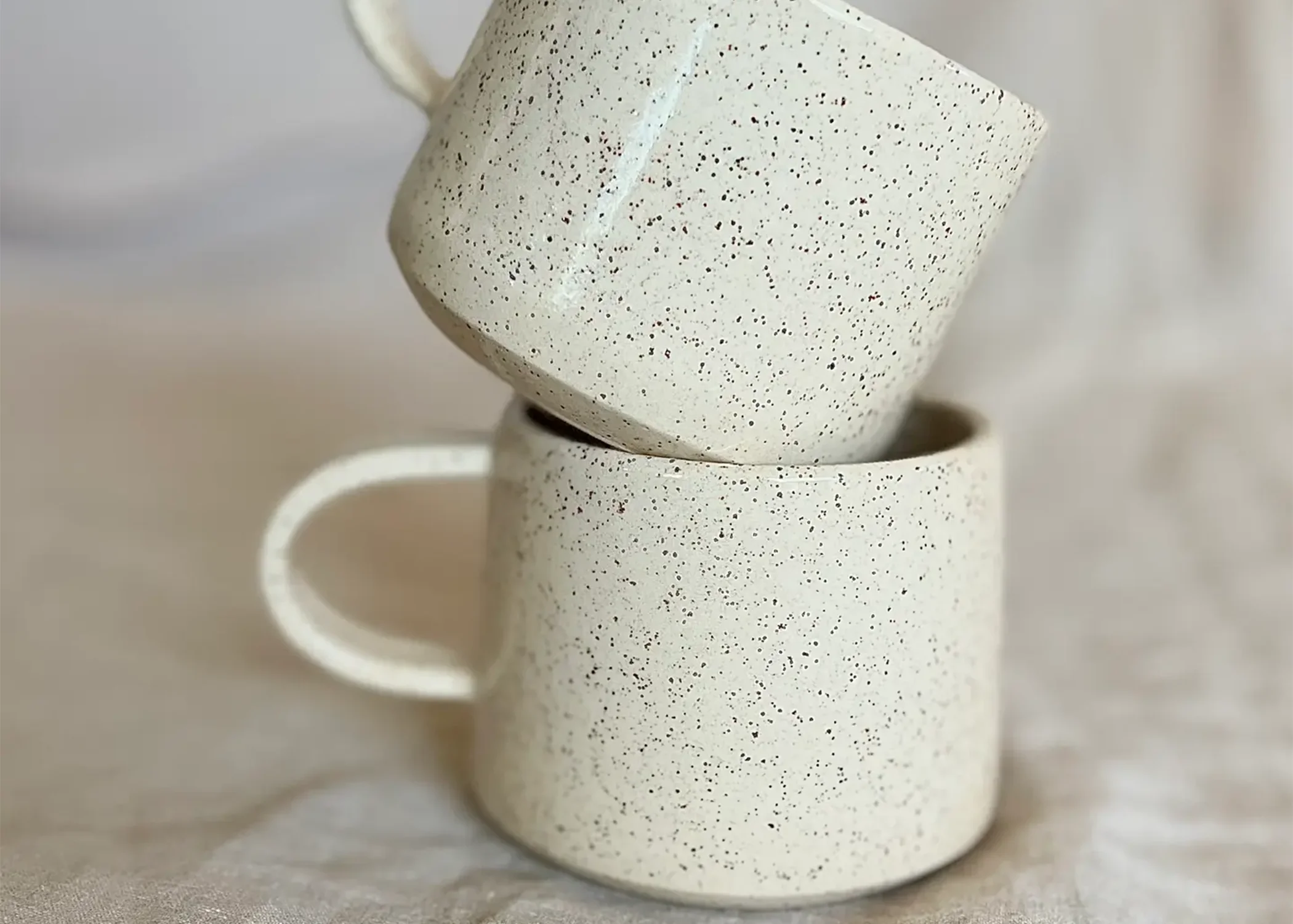 White Freckle Mug - Image 2