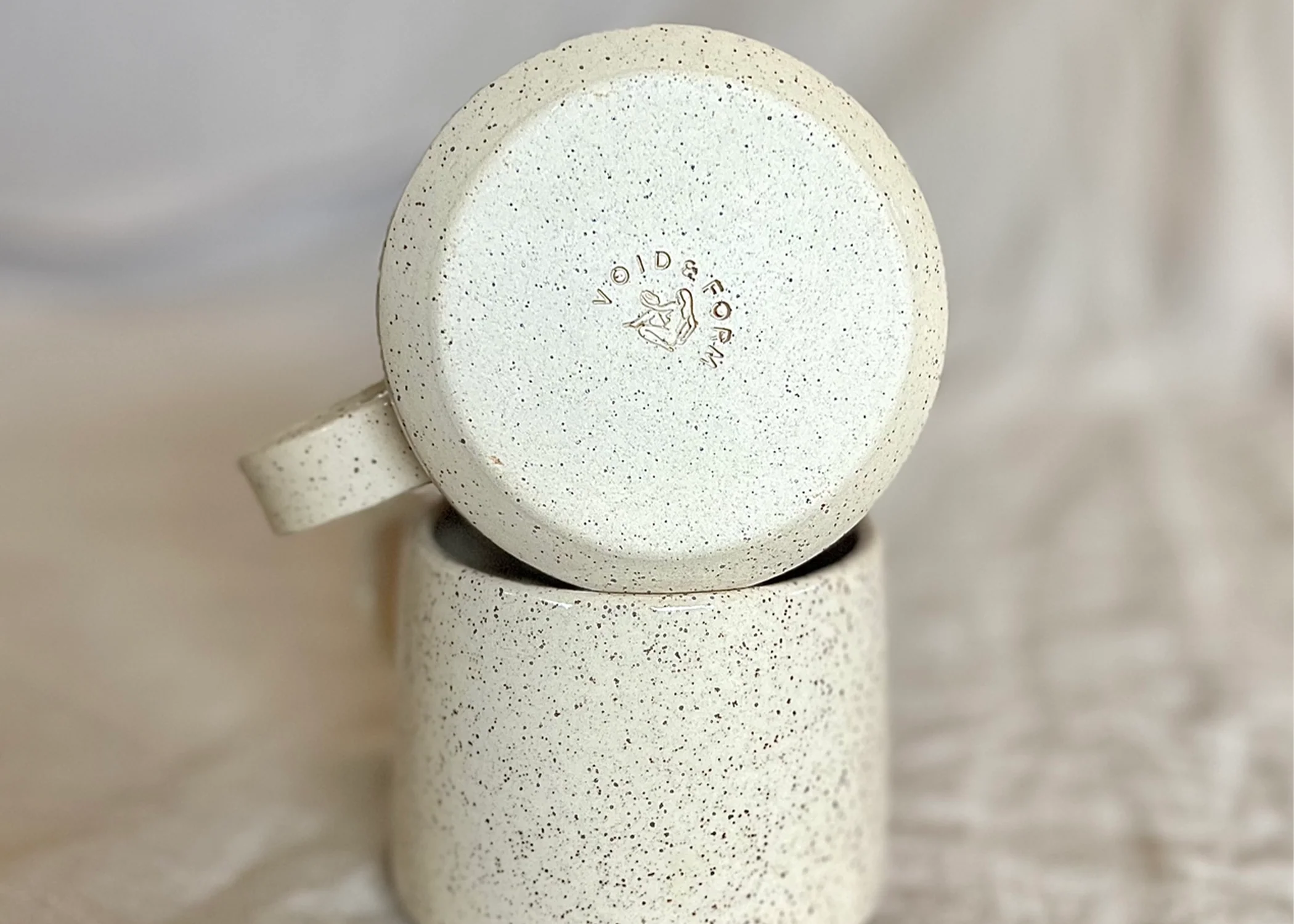 White Freckle Mug - Image 3