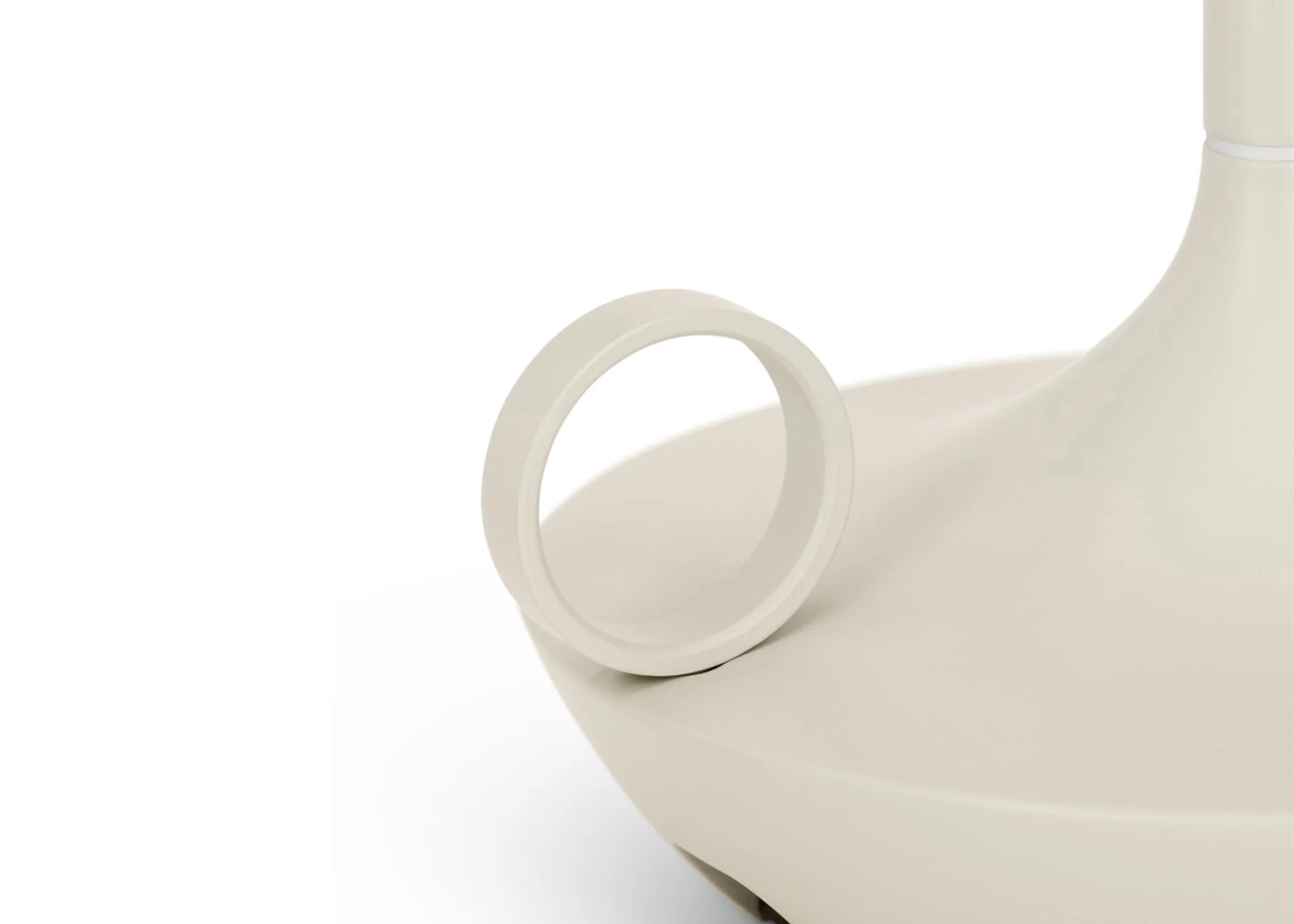 Wick Lamp Mist Gray - Image 3