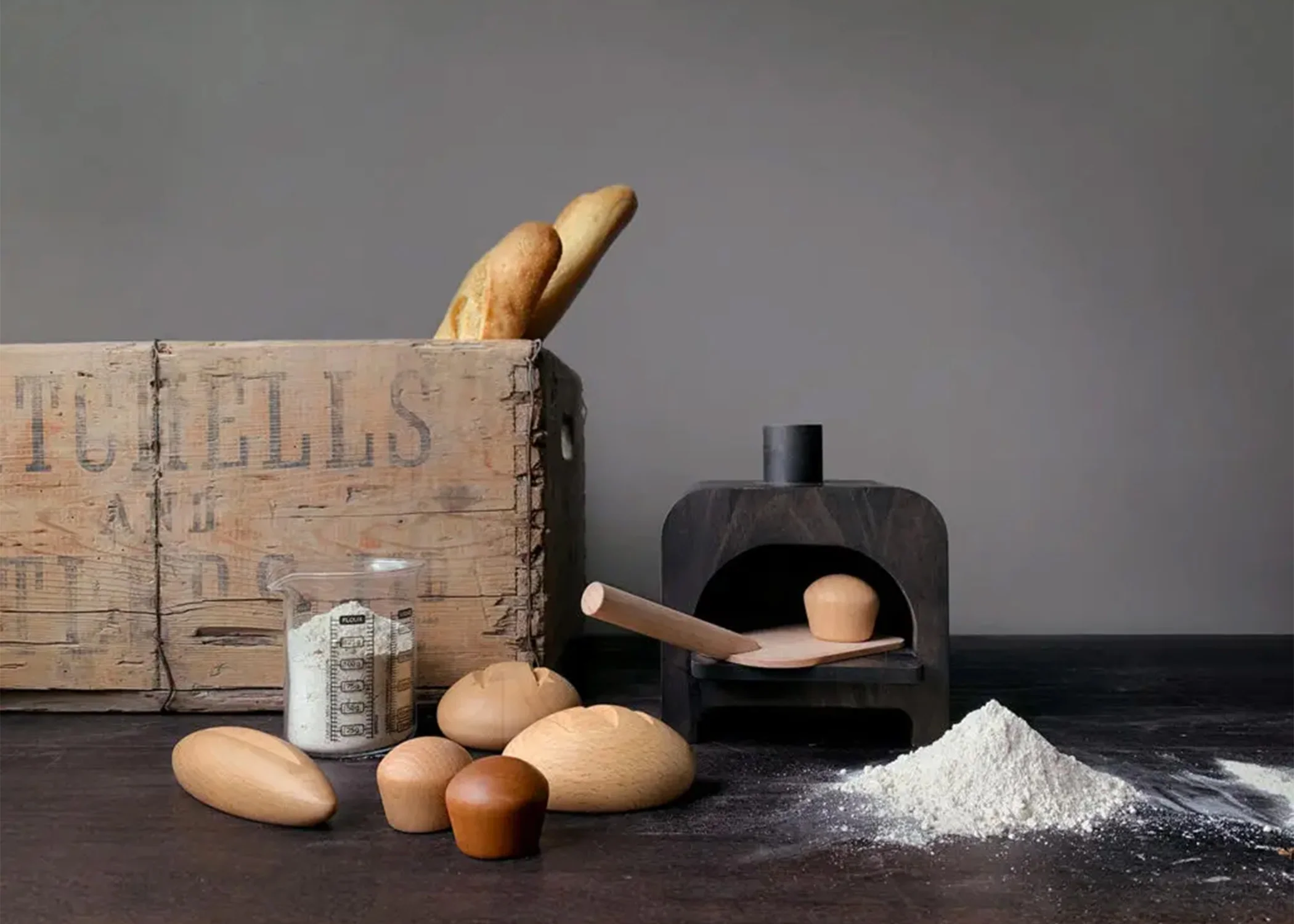 Wooden Bakery Play Set - Image 3